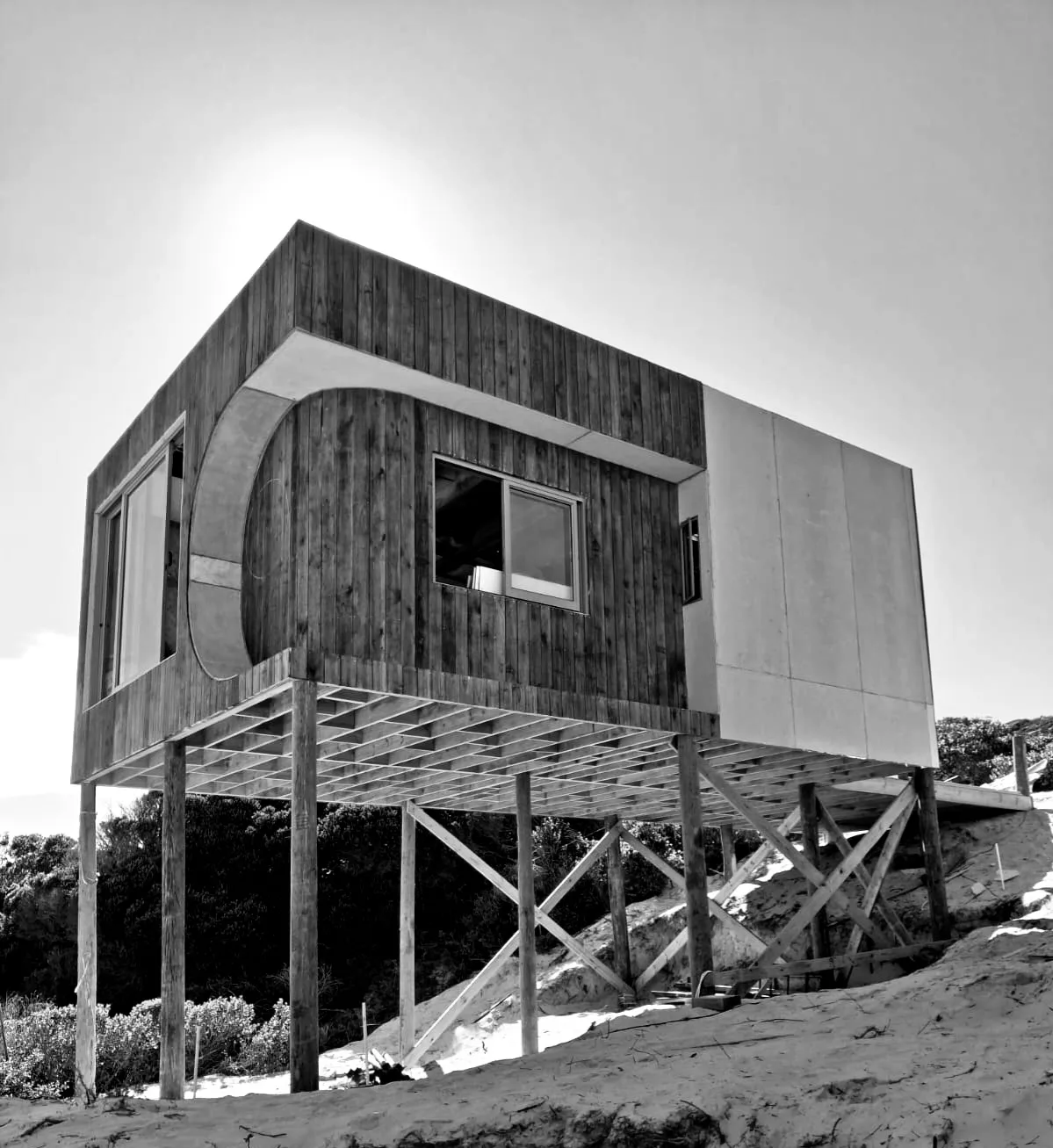 The Honeycomb at Suiderstrand